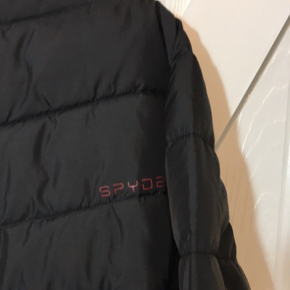 NWT Spyder Blk/Red Puffer Jacket - Picture 8 of 14